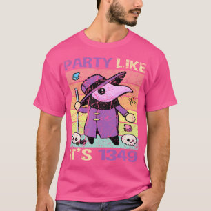 Pastel Goth for Men Plague Doktor Wiccan Cre T-Shirt