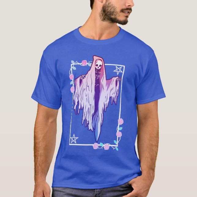 Pastel-Goth-Ghostarot-Stil-Geschenk T-Shirt (Vorderseite)