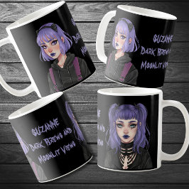 Pastel Goth Gothic whimsical Fantasy whimsygoth Kaffeetasse