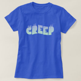 Pastel-Goth-Gremlin-Monster-gruselige Buchstaben T-Shirt