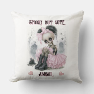 Pastel-Goth-Halloween Kissen