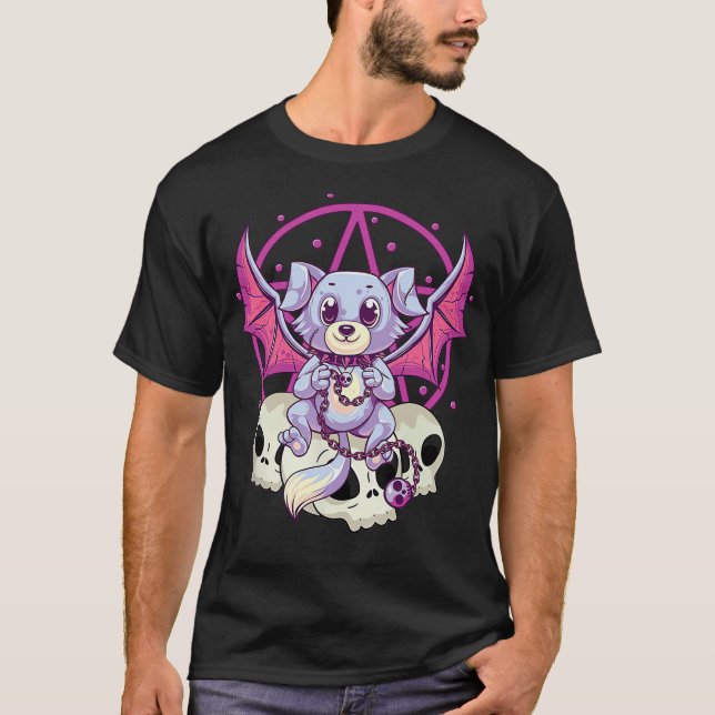 Pastel Goth Kleidung Kawaii Niedlich Japanisch Yam T-Shirt (Vorderseite)