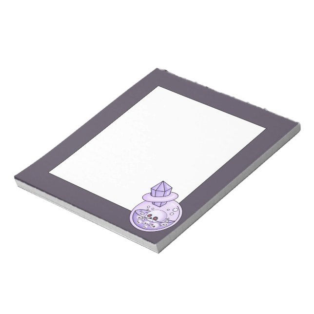 Pastel Goth Liebe Notizblock (Rotiert)