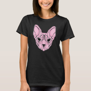 Pastel-Goth-Sphynx-Katze T-Shirt