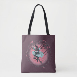 Pastel-Goth-Spinnen-Ballerina-Tasche