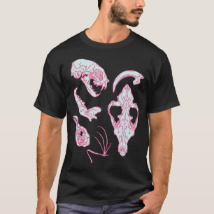Pastel Goth Taidermy Vulture Culture Wicca T-Shirt