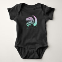 Pastel Goth Trex Moon Wiccan Dinosaurs