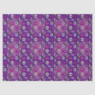 Pastel Goth - Witchy - Lila Halloween Seidenpapier
