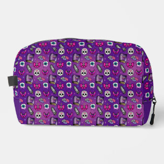 Pastel Goth - Witchy - Lila Halloween Waschbeutel