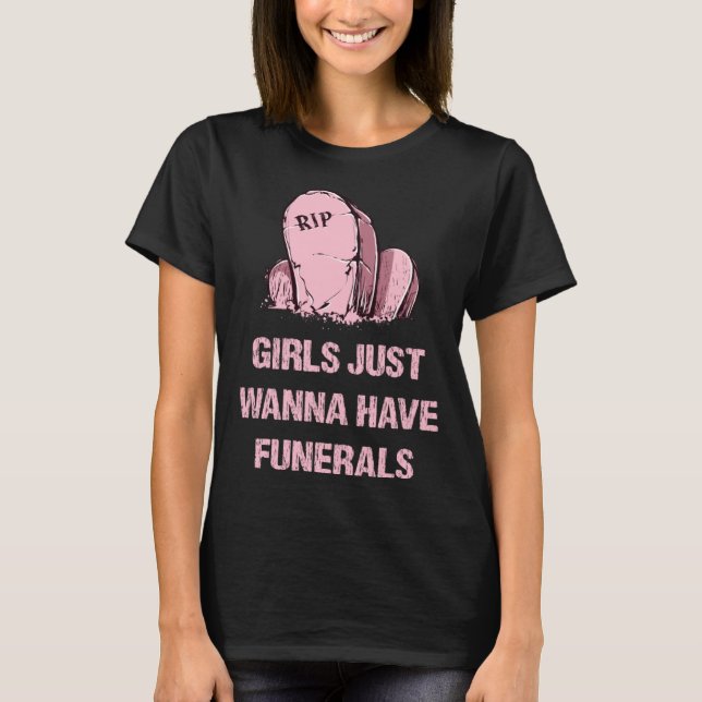 Pastel Gothic Pink Grave for Women Girls T-Shirt (Vorderseite)