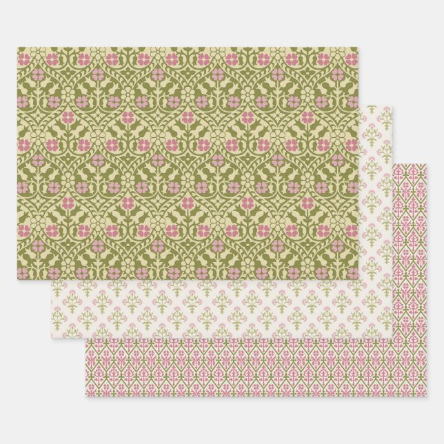 Pastel Gothic Revival Geschenkpapier Set (Set)