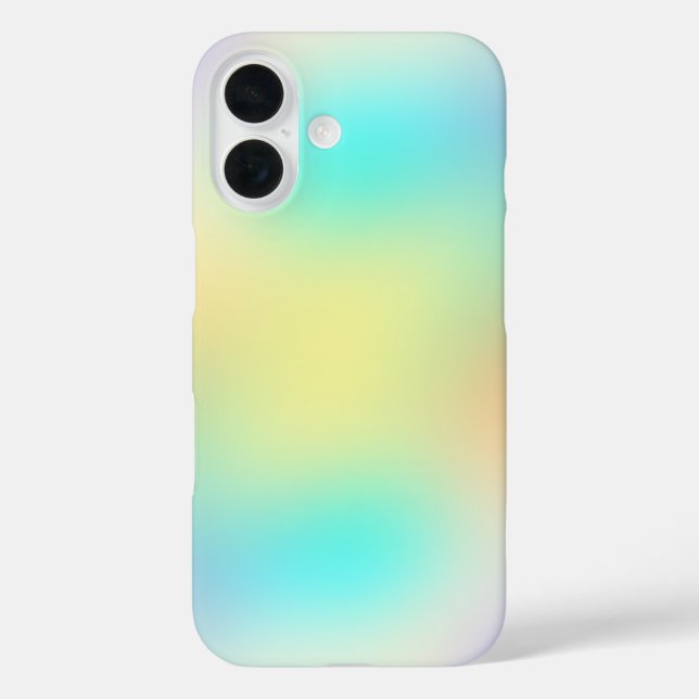 Pastel gradient blue yellow and purple Case-Mate iPhone hülle (Rückseite)
