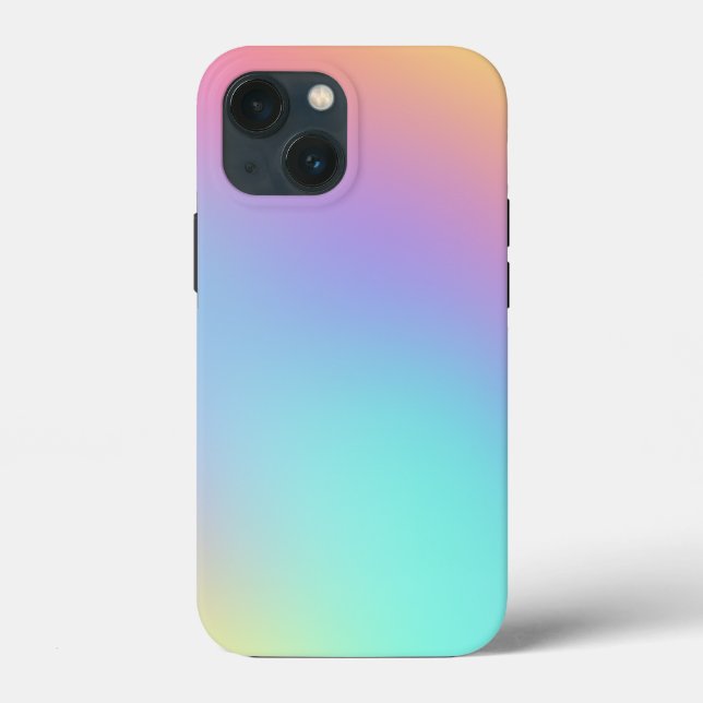 Pastel Gradient Case-Mate iPhone 13 Fall Hülle (Rückseite)