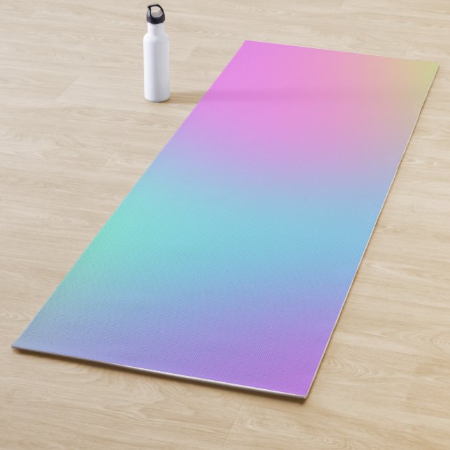 Pastel Gradient Yoga Mat Yogamatte (Beispiel)