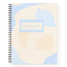 Pastel Graph Paper-Notebook