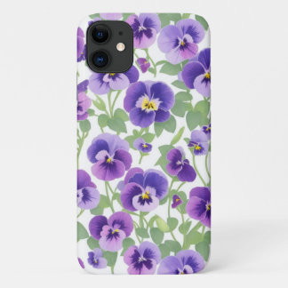 Pastel Graphic Lila Stiefmütterchen Telefongehäuse Case-Mate iPhone Hülle