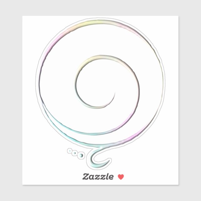 Pastel Gratitude  Aufkleber (Blatt)