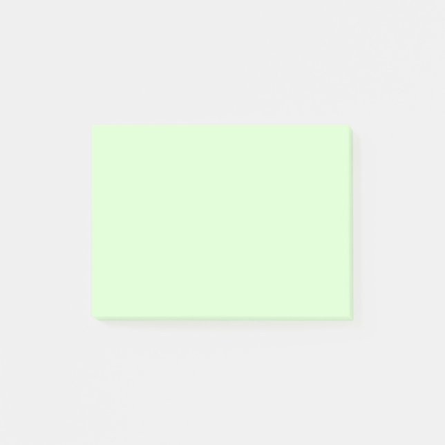 Pastel Green 3 Post-it Klebezettel (Vorderseite)