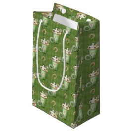 PASTEL GREEN & CREAM IRISH GETRÄNKE KLEINE GESCHENKTÜTE