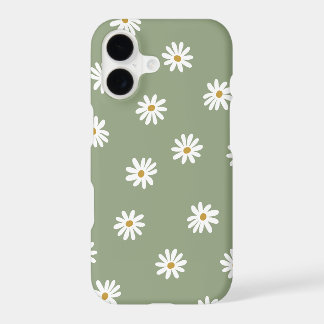 Pastel Green Daisy Blume