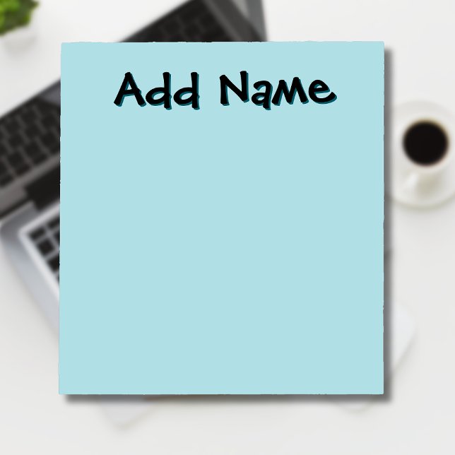 Pastel Green Einzigartige Geschenke für Personalis Notizblock (Von Creator hochgeladen)