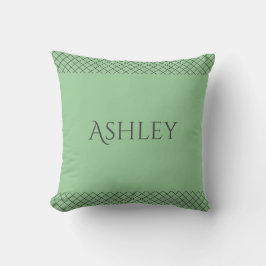 Pastel Green Labrador Retriever Custom Matching  Kissen