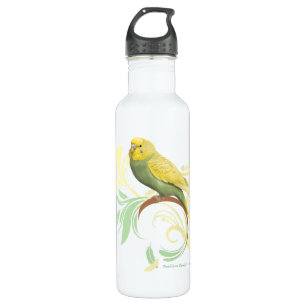 Pastel Green Parakeet Trinkflasche