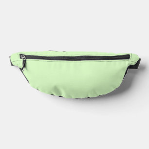 Pastel Green Tea Leaf Solid Farbe Bauchtasche