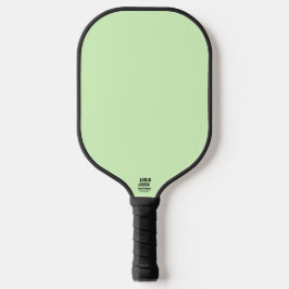 Pastel Green Tea Leaf Solid Farbe Pickleball Schläger