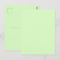 Pastel Green Tea Leaf Solid Farbe