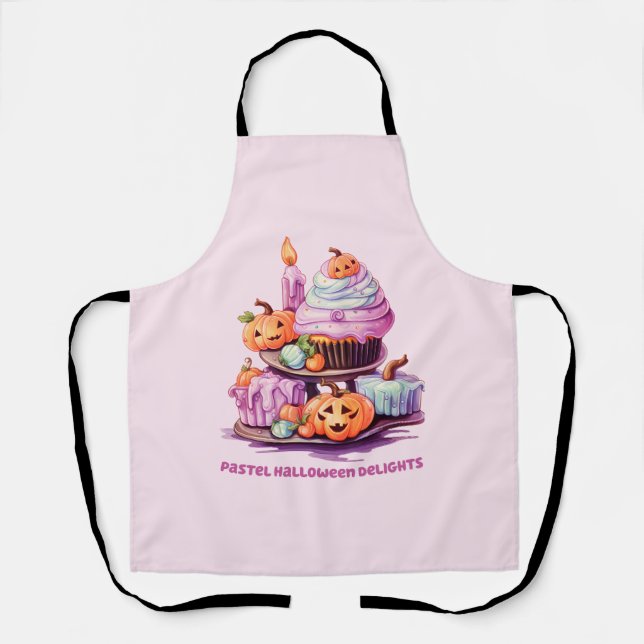 Pastel Halloween Delights Schürze (Vorderseite)