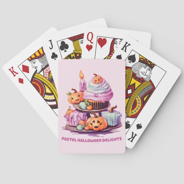 Pastel Halloween Delights Spielkarten (Rückseite)