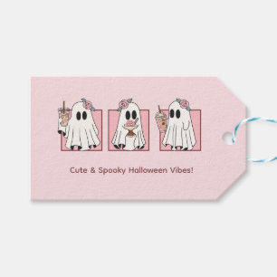 Pastel-Halloween-Geschenkanhänger – Süße und gruse Geschenkanhänger