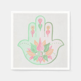 Pastel Hamsa Napkins Serviette