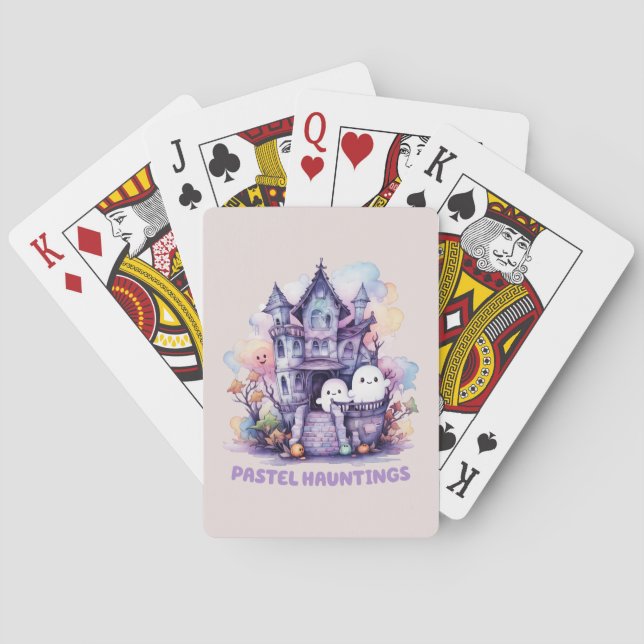 Pastel Hauntings Spielkarten (Rückseite)