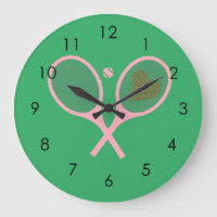 Pastel Heart Tennis Player Racquets Ball Girl