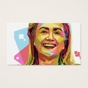 Pastel Hillary Clinton