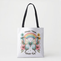 Pastel Hippie "Happy Mind Happy Life"
