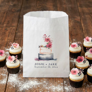 Pastel Hochzeitstorte Gefälligkeitstaschen Geschenktütchen