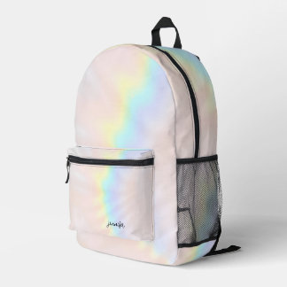 Pastel Holographic Bedruckter Rucksack