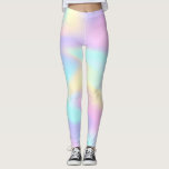Pastel Holographic Rainbow Leggings<br><div class="desc">Holografischer Regenbogen mit röstlichem Duft.</div>