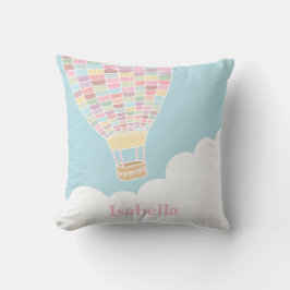 Pastel Hot Air Ballon Kinderzimmer Decke Kissen