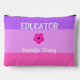 Pastel Hübsch Spring Colors Teacher Zubehörtasche