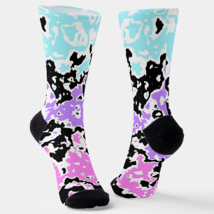 Pastel Inkblot 2 Telefonklingelständer Socken
