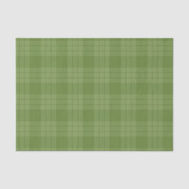PASTEL IRISH GRÜNE KARIERTE PATTER SEIDENPAPIER