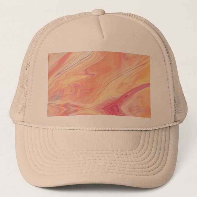 Pastel Joy Trucker Hat Truckerkappe (Vorderseite)