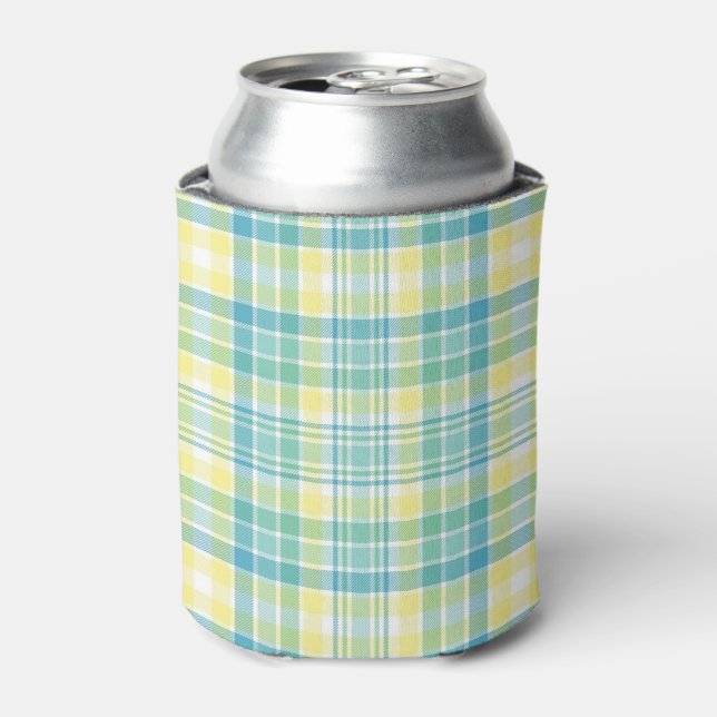 Pastel Kariert Dosenkühler (Kanne Vorderseite)