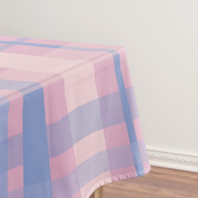Pastel Kariert Tischdecke (Beispiel)