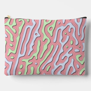 Pastel Kawaii Abstrakt-farbiger Spritzer Design Zubehörtasche
