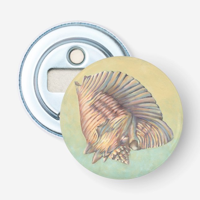 Pastel Large Conch Muschel Flaschenöffner (Vorderseite)